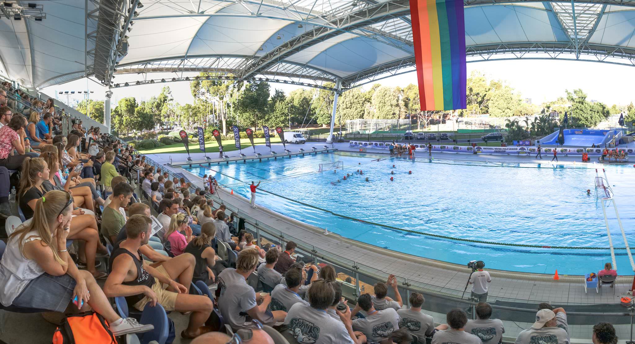 Melbourne Surge play in National Water Polo League Pride Cup