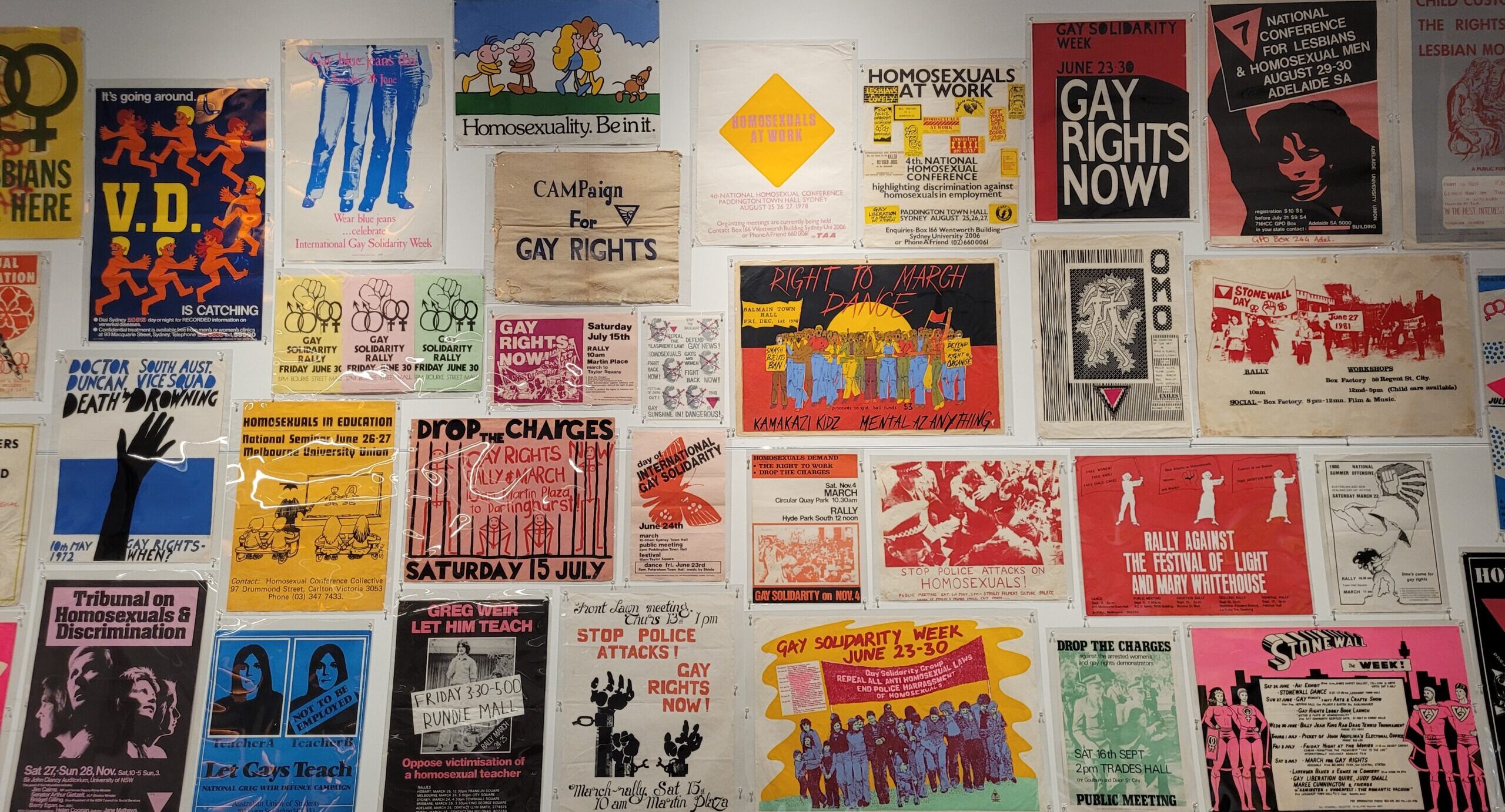 Printed Protest exhibition