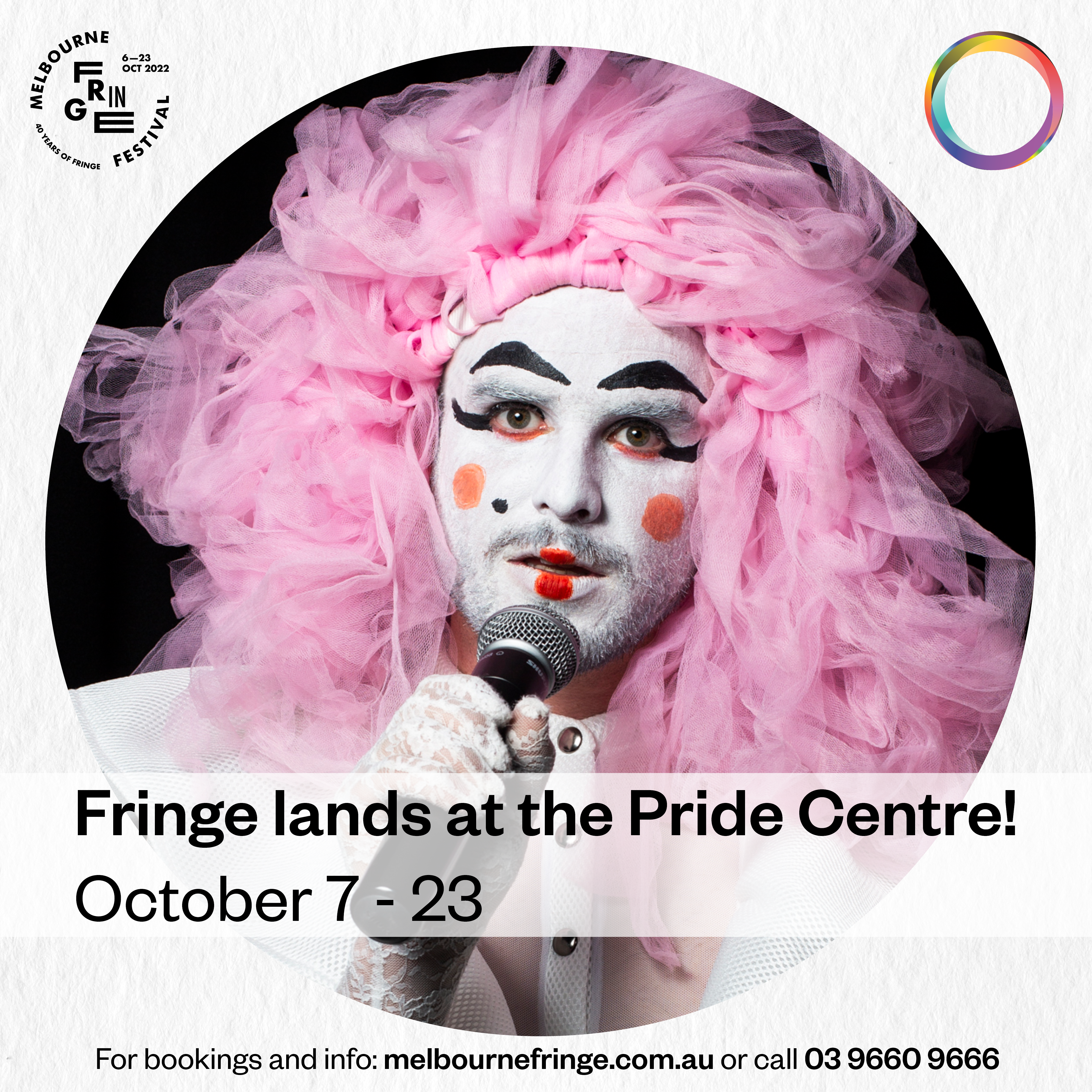 Fringe lands at Fringe artwork