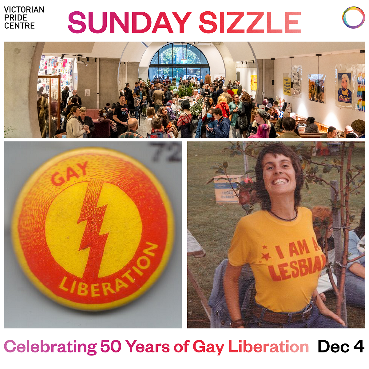 Image collage of Sunday Sizzle activities