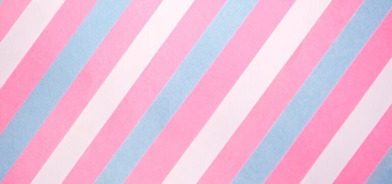 Trans colours in stripes