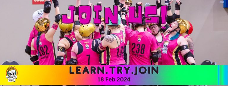 Kingston City Rollers 'Join Us' poster