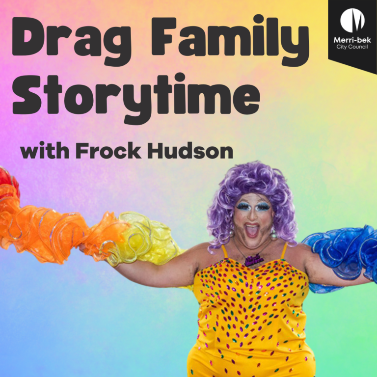 Drag Family Storytime with Frock Hudson poster