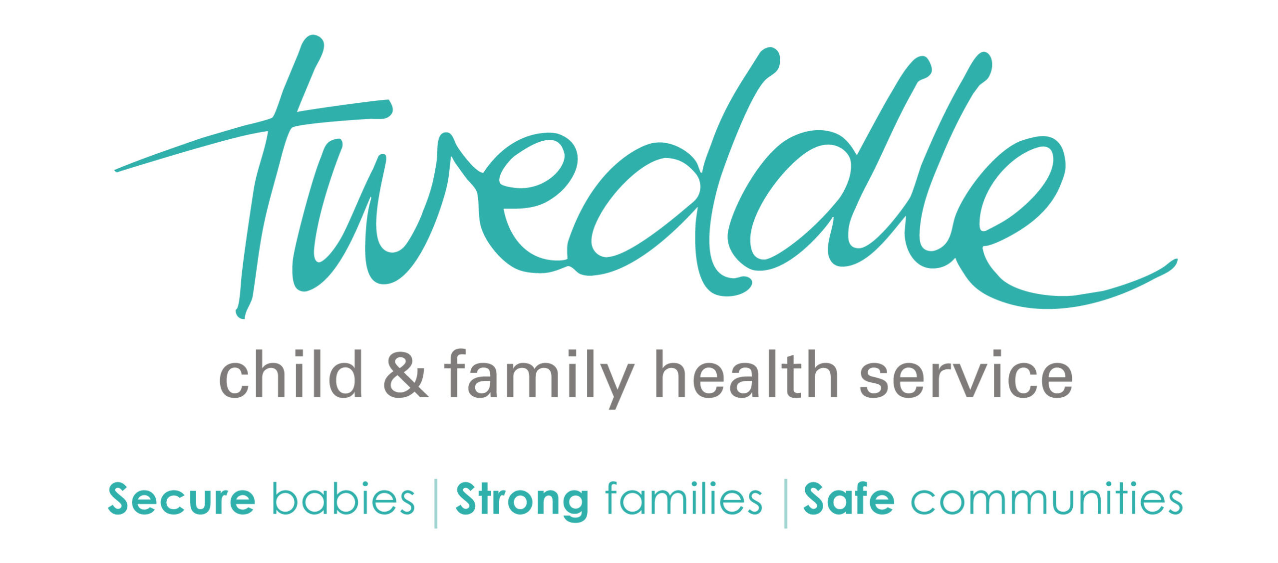 Tweddle Child and Family Health Service Trademark and catchphrase 'Secure babies, strong families, safe communities'