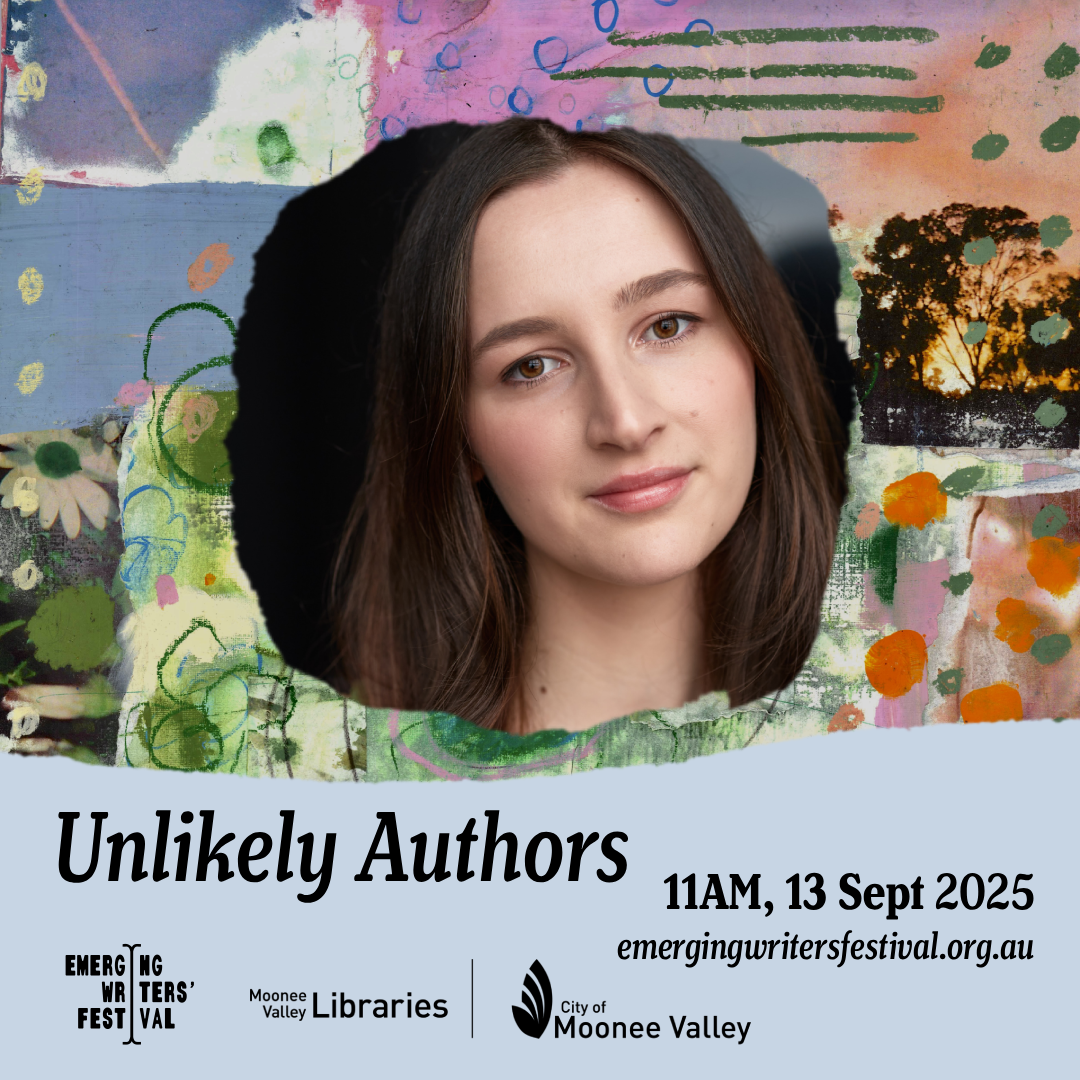 Headshot of Ivy Crago and event details