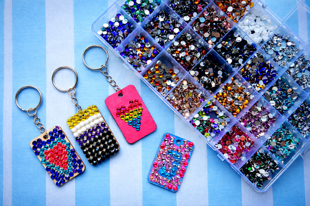Keyrings and beads